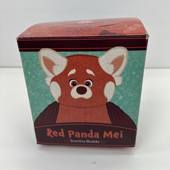 Scentsy Disney's Pixar RED PANDA MEI Scentsy Buddy Scent Pak Turning Red NIOB - Picture 7 of 12